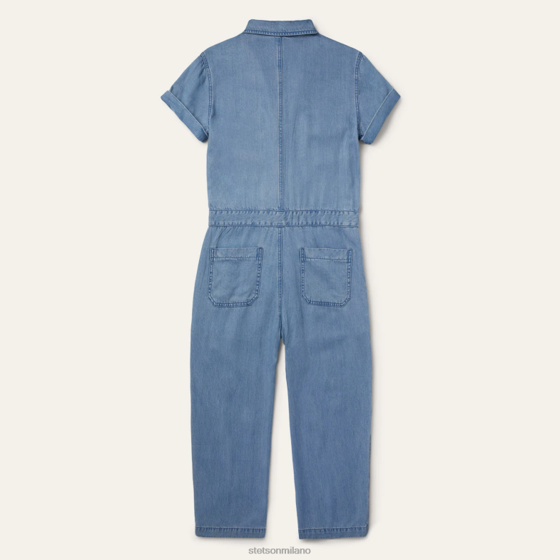 Stetson tuta con colletto a tacca 6BP6J459 abbigliamento blu donne