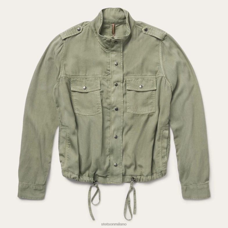 Stetson giacca 6BP6J541 abbigliamento Army Green donne