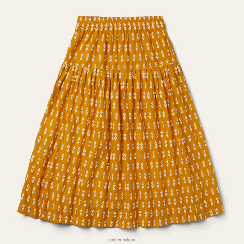 Stetson gonna azteca 6BP6J508 abbigliamento giallo donne