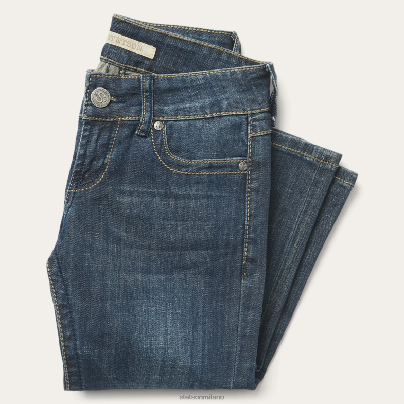 Stetson Jeans 818 bootcut con tasca posteriore a 