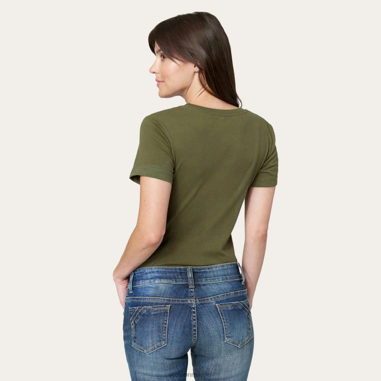 Stetson Jane B. maglietta in corda 6BP6J476 abbigliamento marrone donne