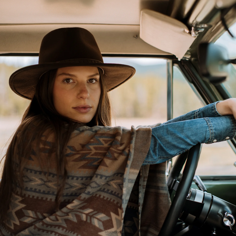 Stetson poncho in maglione con stampa azteca 6BP6J539 abbigliamento multi donne