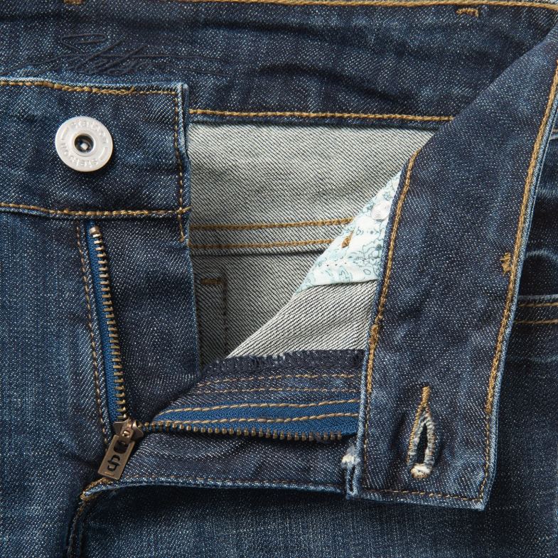 Stetson pantaloncini in denim dal lavaggio scuro 6BP6J523 abbigliamento blu donne