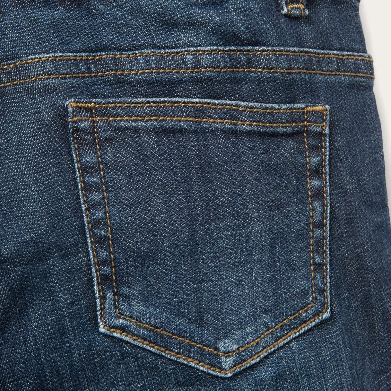 Stetson pantaloncini in denim dal lavaggio scuro 6BP6J523 abbigliamento blu donne
