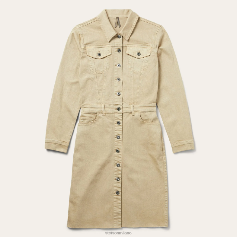 Stetson Chemisier ispirato all'abbigliamento da lavoro 6BP6J502 abbigliamento abbronzatura donne