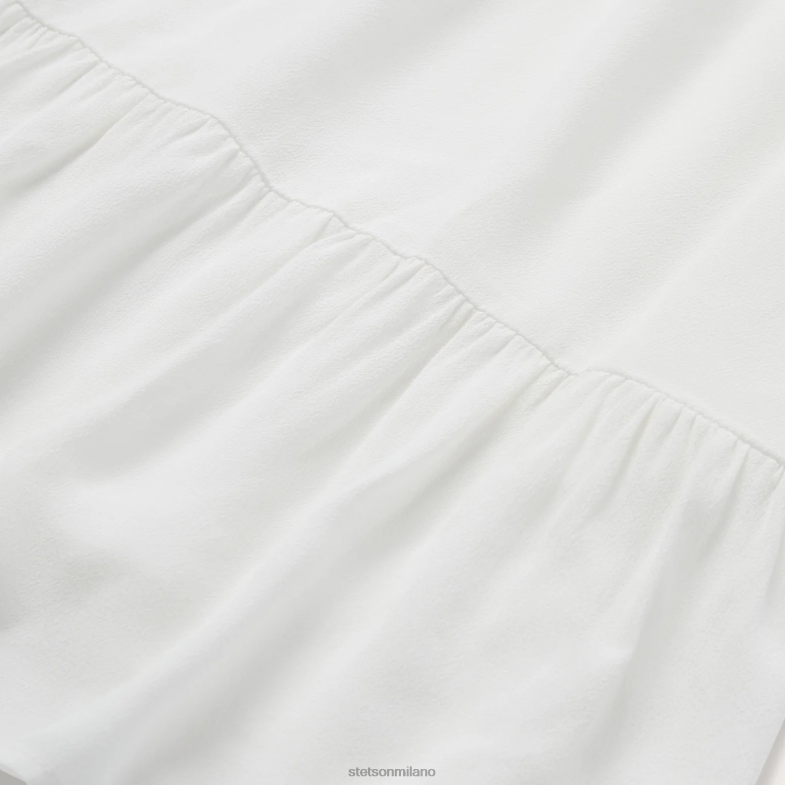 Stetson abito a trama piatta 6BP6J493 abbigliamento bianco donne