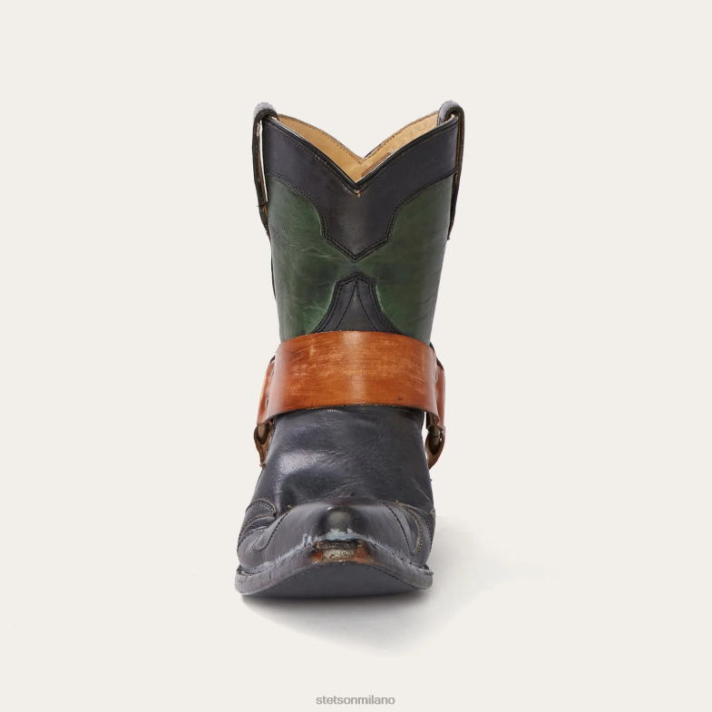 Stetson Stivaletto con imbracatura in giada 6BP6J261 calzature verde donne