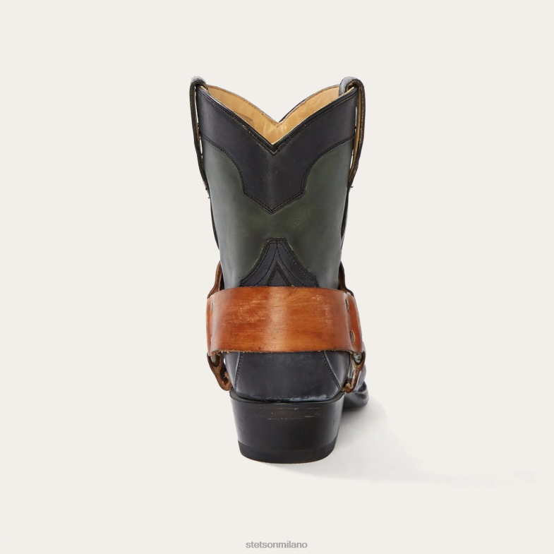 Stetson Stivaletto con imbracatura in giada 6BP6J261 calzature verde donne