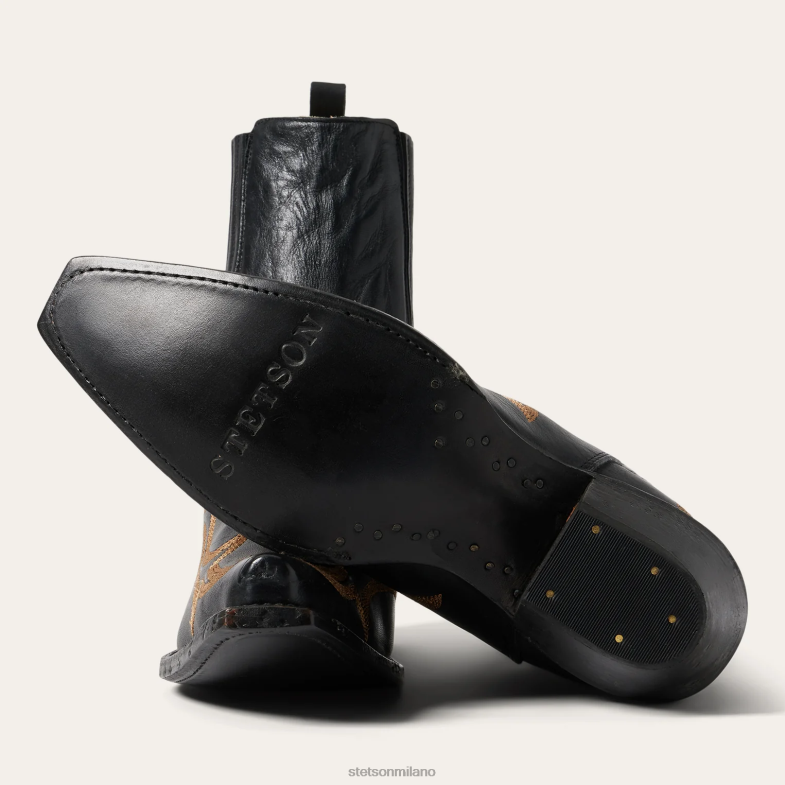 Stetson greta stivali 6BP6J267 calzature nero donne