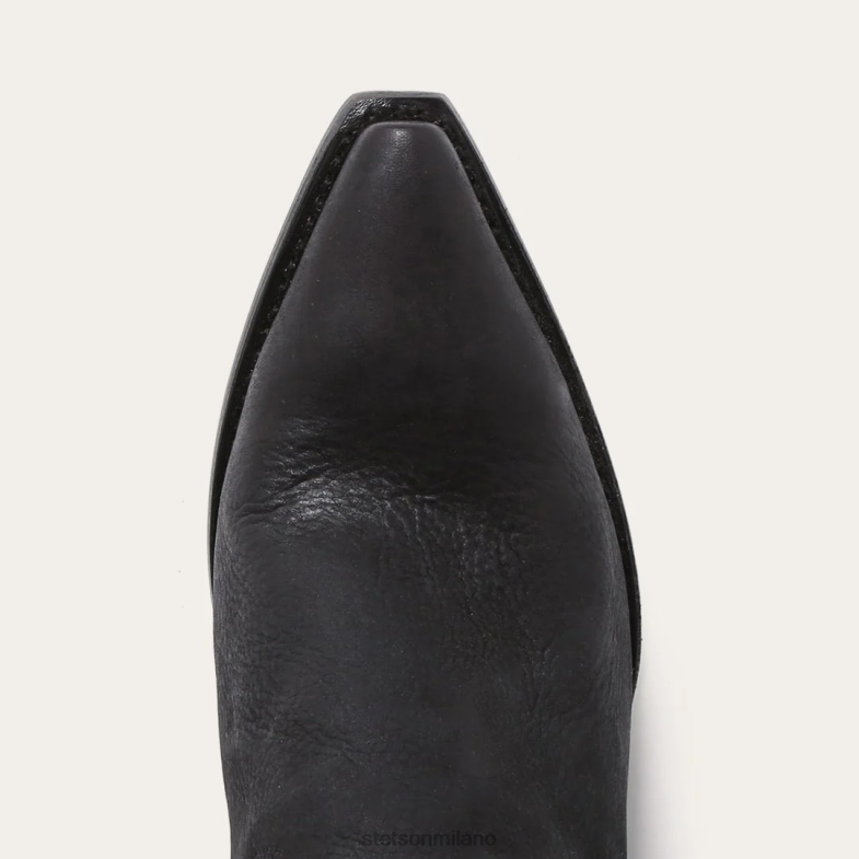 Stetson stivale in pelle sopra il ginocchio con frange 6BP6J266 calzature nero donne