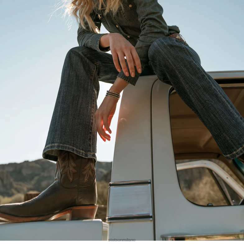 Stetson stivali casey 6BP6J249 calzature marrone donne