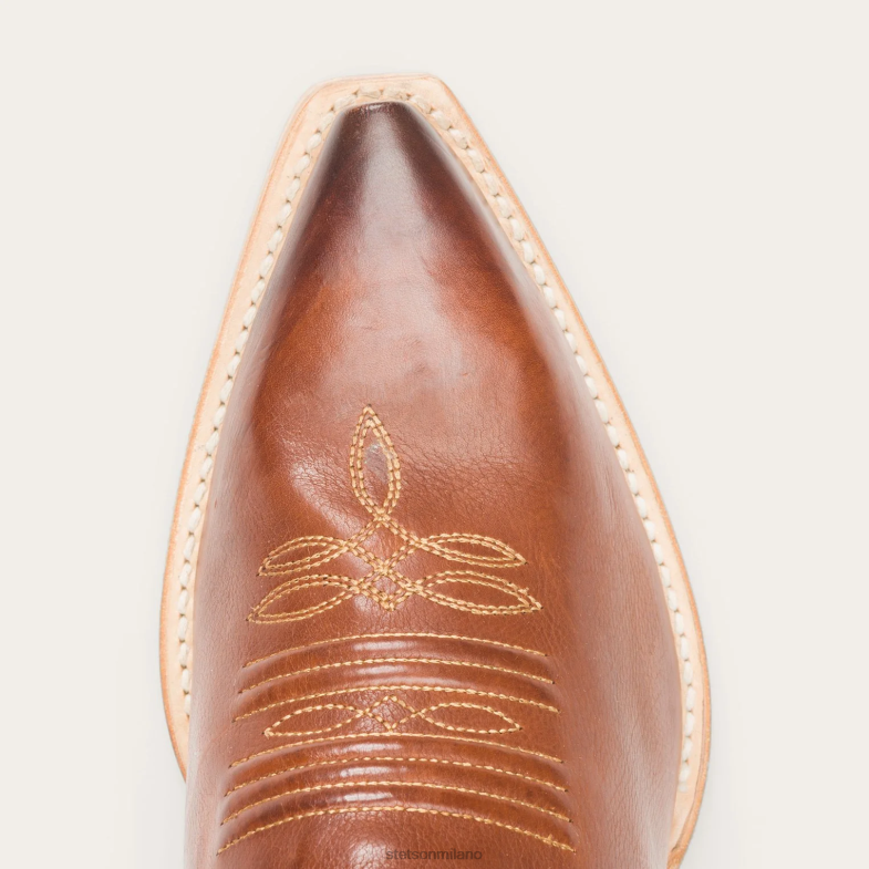 Stetson stivali dorati 6BP6J256 calzature marrone donne