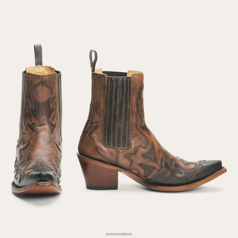 Stetson stivali cici 6BP6J282 calzature marrone donne