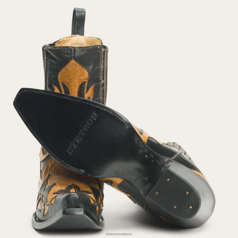 Stetson stivali cici 6BP6J286 calzature nero donne