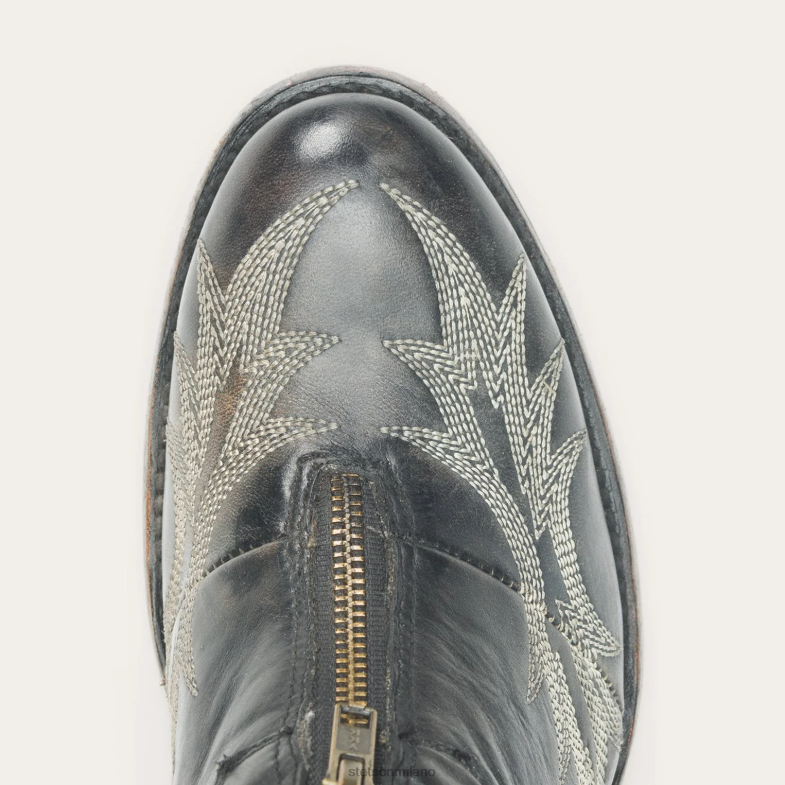 Stetson stivali nicole 6BP6J285 calzature nero donne