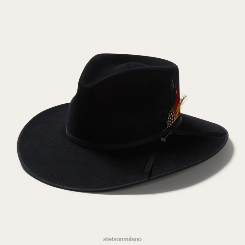 Stetson Dune 5x cappello da club di armi 6BP6J51 copricapo nero unisex