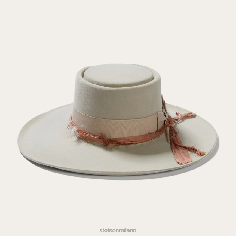 Stetson cappello di feltro rigido Kings Row 6BP6J184 copricapo grigio argento unisex