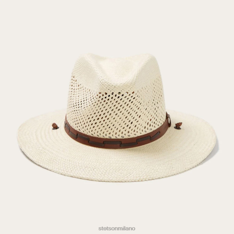 Stetson cappello safari panama delle vie aeree 6BP6J162 copricapo naturale unisex