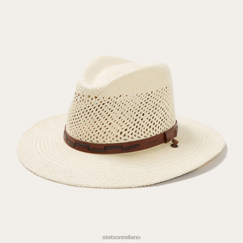 Stetson cappello safari panama delle vie aeree 6BP6J162 copricapo naturale unisex