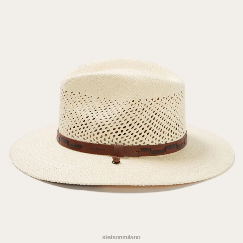 Stetson cappello safari panama delle vie aeree 6BP6J162 copricapo naturale unisex