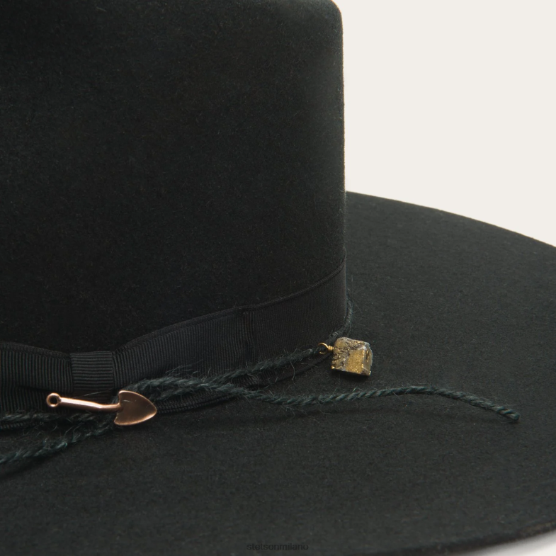 Stetson jw marshall 6BP6J84 copricapo nero unisex