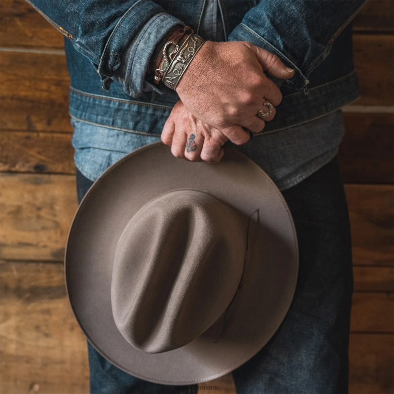 Stetson pura strada aperta 6BP6J42 copricapo grigio fantasma unisex