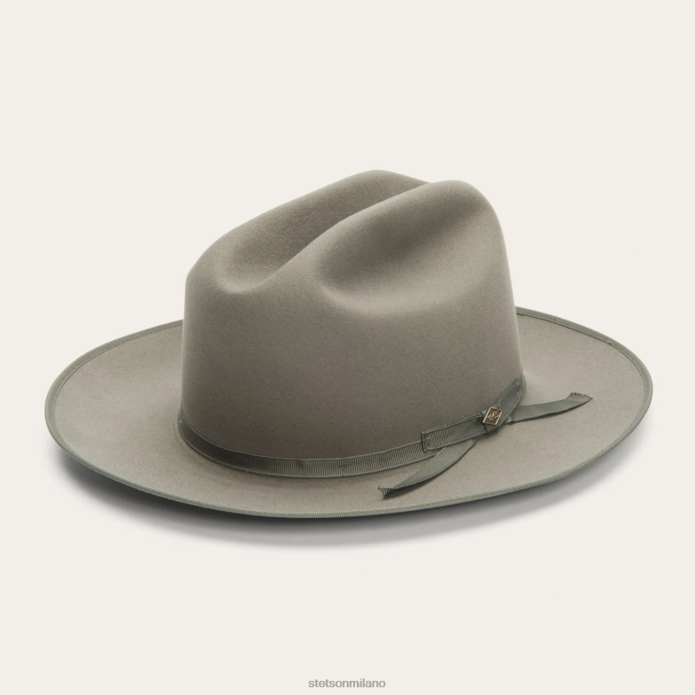 Stetson pura strada aperta 6BP6J42 copricapo grigio fantasma unisex