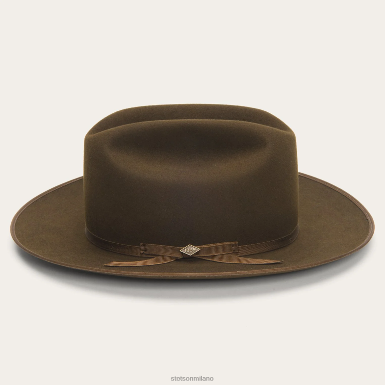 Stetson pura strada aperta 6BP6J43 copricapo tabacco unisex