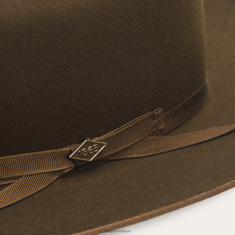 Stetson pura strada aperta 6BP6J43 copricapo tabacco unisex