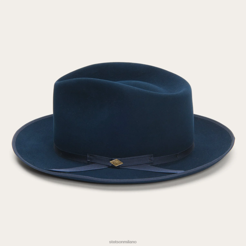 Stetson stratoliner puro 6BP6J123 copricapo vero blu unisex
