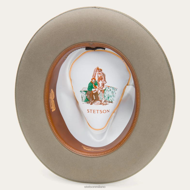 Stetson stratoliner puro 6BP6J129 copricapo grigio fantasma unisex