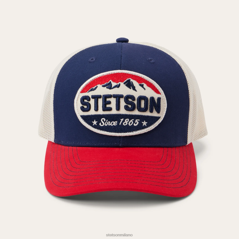 Stetson berretto da camionista americano 6BP6J200 copricapo Marina Militare unisex