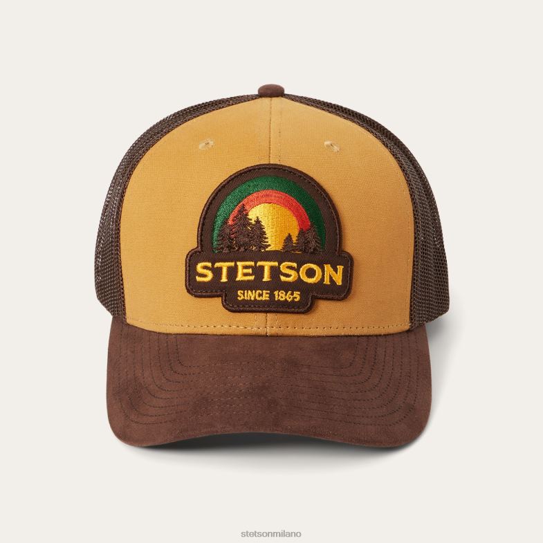 Stetson berretto da camionista tramonto 6BP6J211 copricapo abbronzatura unisex