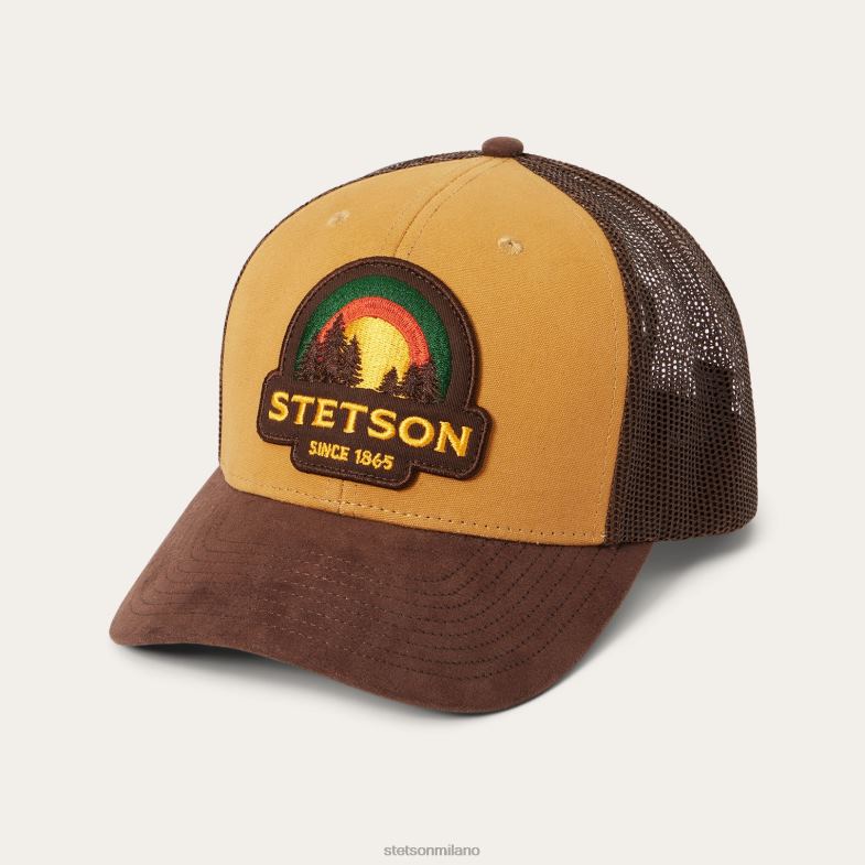 Stetson berretto da camionista tramonto 6BP6J211 copricapo abbronzatura unisex