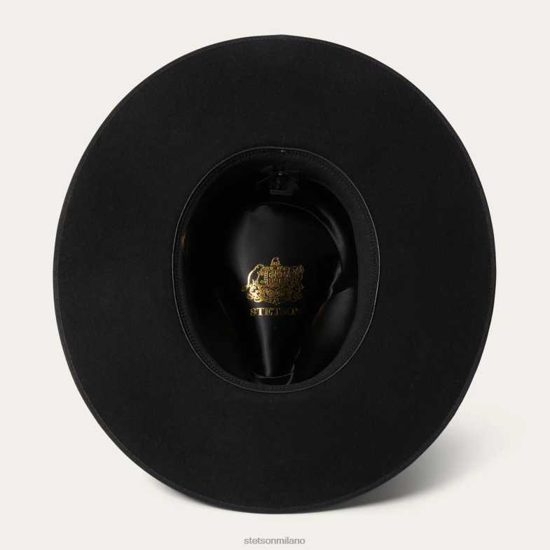 Stetson cappello a tesa larga piatta di Midtown 6BP6J116 copricapo nero unisex