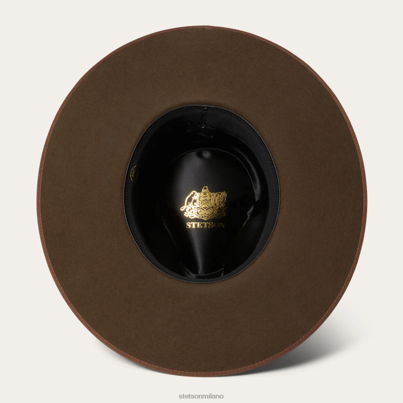 Stetson cappello a tesa larga piatta di Midtown 6BP6J189 copricapo quercia unisex