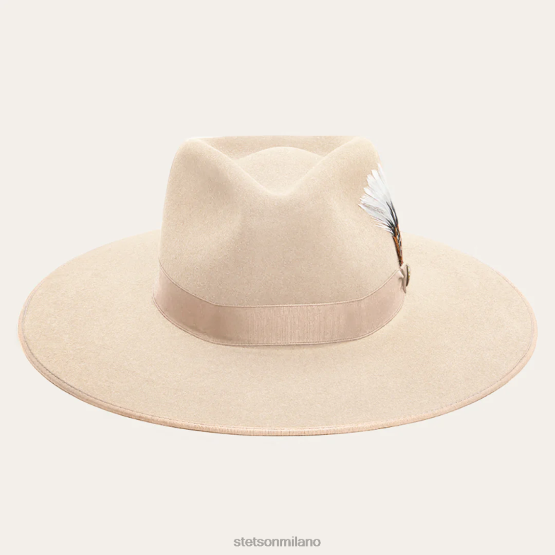 Stetson cappello a tesa larga piatta di Midtown 6BP6J82 copricapo osso unisex