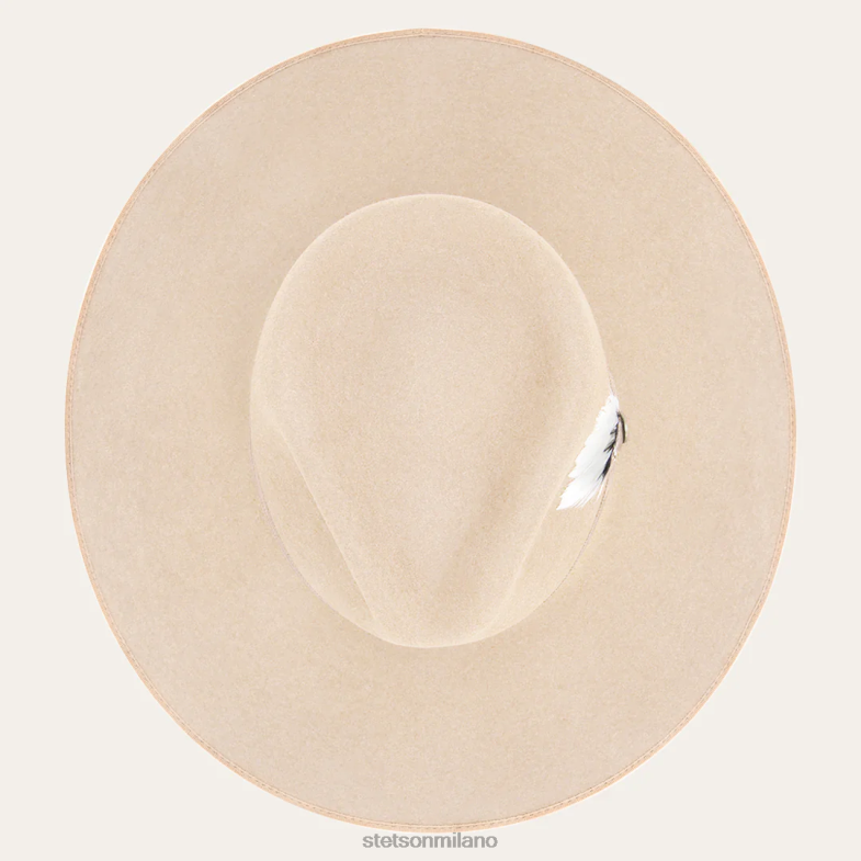 Stetson cappello a tesa larga piatta di Midtown 6BP6J82 copricapo osso unisex