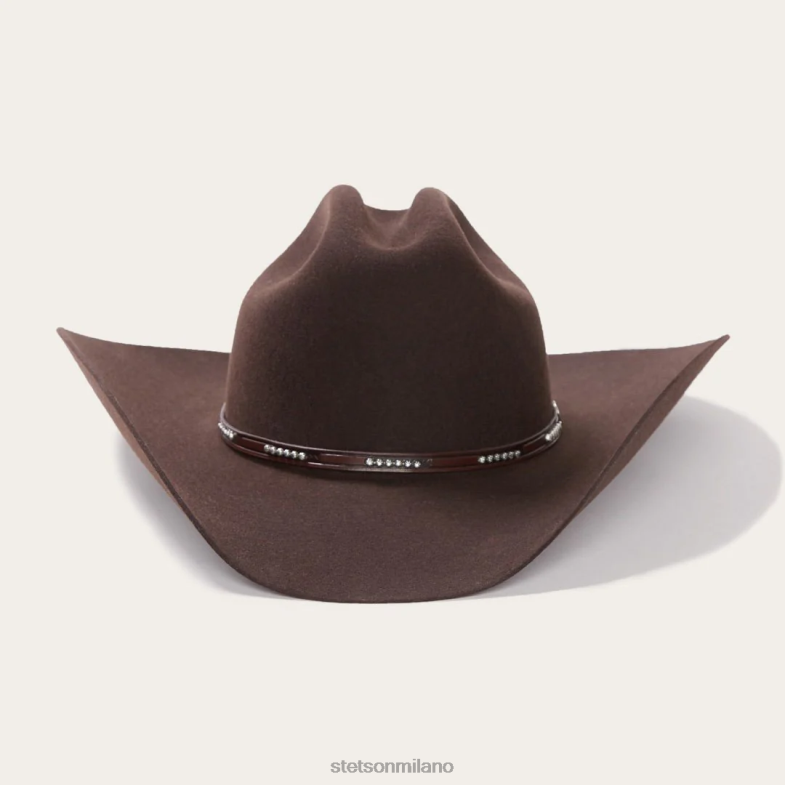 Stetson 72 llano 4x cappello da cowboy 6BP6J76 copricapo cioccolato unisex