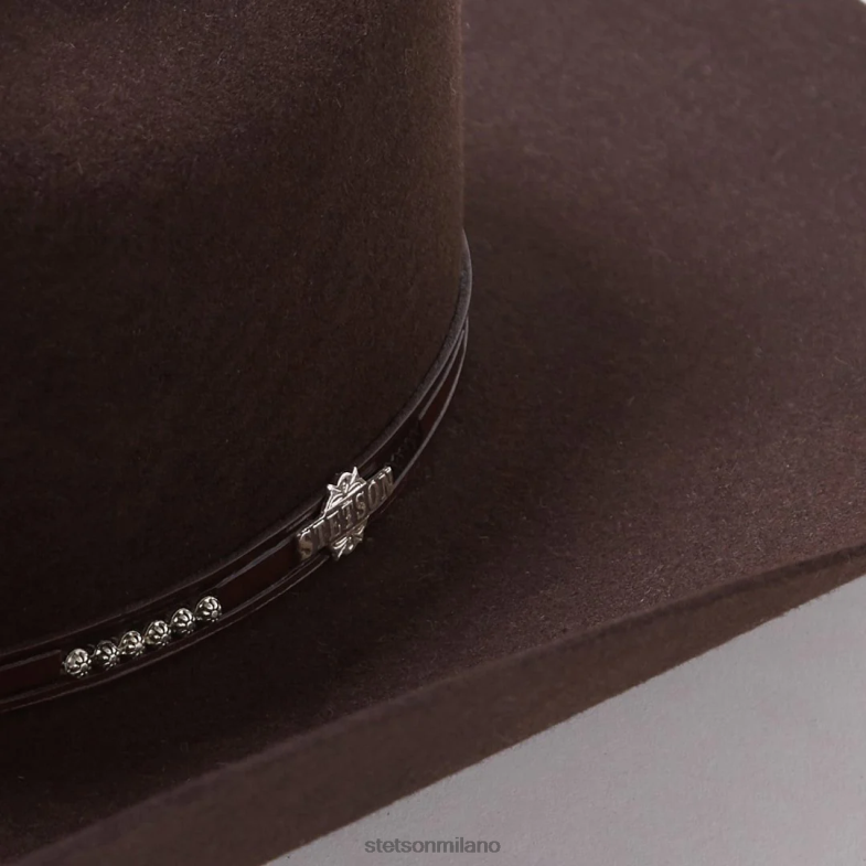 Stetson 72 llano 4x cappello da cowboy 6BP6J76 copricapo cioccolato unisex