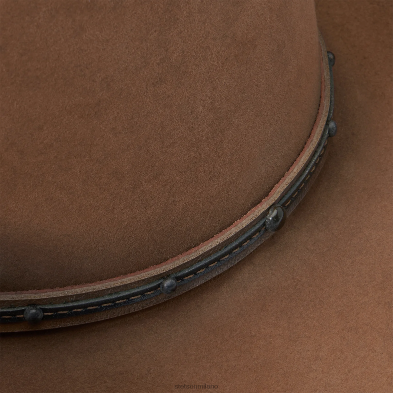 Stetson boss delle pianure 6x cappello da cowboy 6BP6J32 copricapo marrone assortito unisex