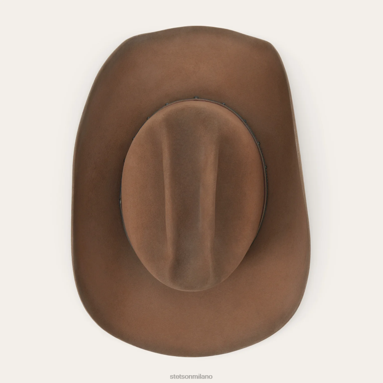 Stetson boss delle pianure 6x cappello da cowboy 6BP6J32 copricapo marrone assortito unisex
