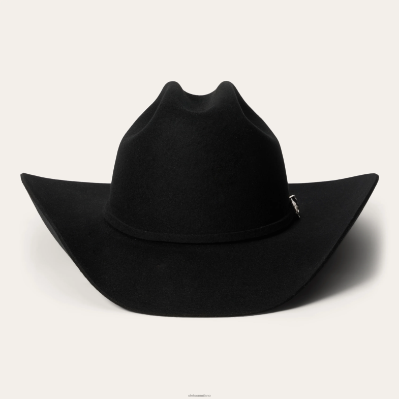 Stetson cappello da cowboy 4x corral 6BP6J17 copricapo nero unisex