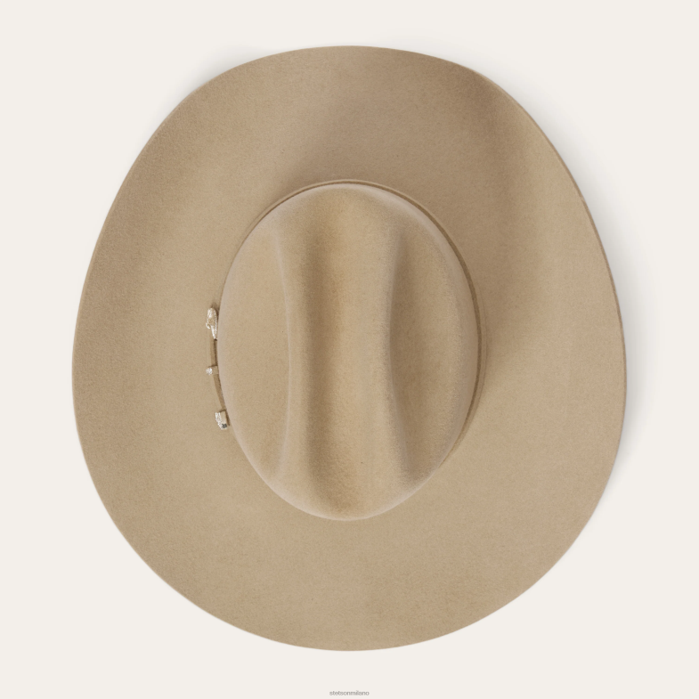 Stetson cappello da cowboy 4x corral 6BP6J17 copricapo nero unisex