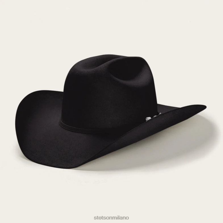 Stetson cappello da cowboy 4x legno morto 6BP6J29 copricapo nero unisex