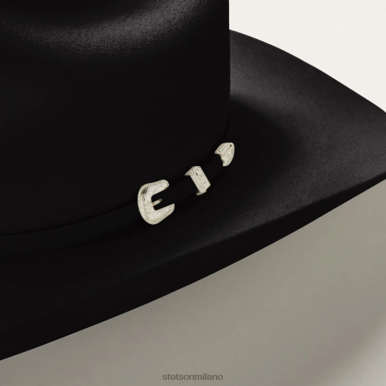 Stetson cappello da cowboy 4x legno morto 6BP6J29 copricapo nero unisex