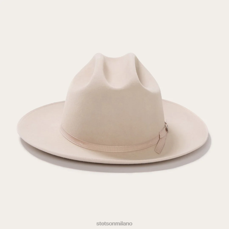 Stetson cappello da cowboy 6x strada aperta 6BP6J30 copricapo pancia d'argento unisex