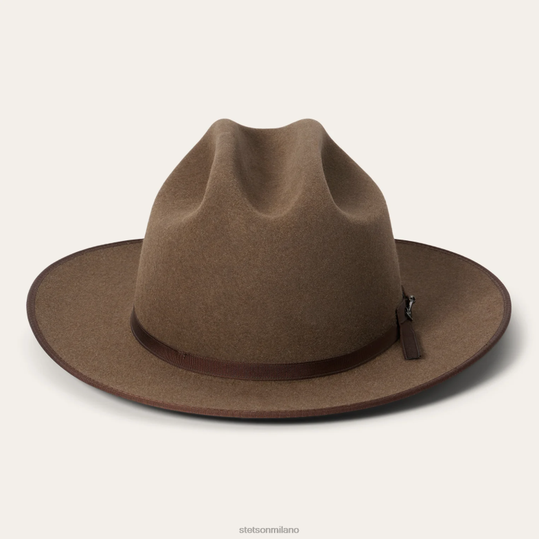 Stetson cappello da cowboy 6x strada aperta 6BP6J31 copricapo miscela marrone unisex