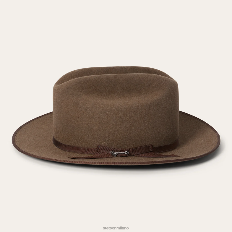 Stetson cappello da cowboy 6x strada aperta 6BP6J31 copricapo miscela marrone unisex