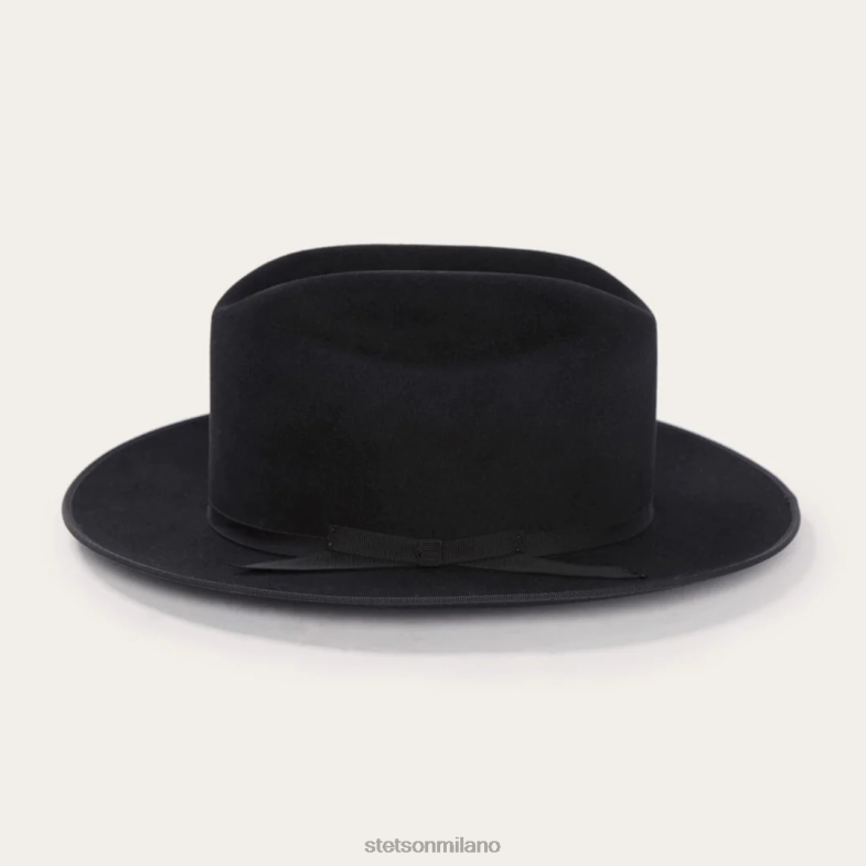Stetson cappello da cowboy 6x strada aperta 6BP6J92 copricapo nero unisex